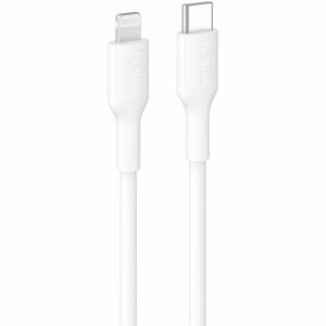 Belkin USB-C Cable with Lightning Connector, 3.3ft/1m, White