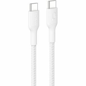Belkin Braided USB-C to USB-C Cable 60W, 3.3ft/1m, White