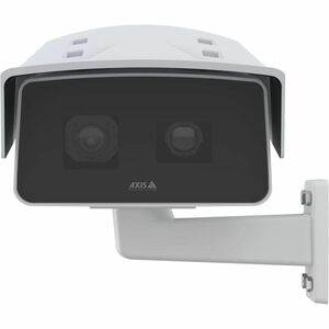 AXIS P1518-E 8 Megapixel / 2 Megapixel Outdoor 4K Network Camera - Color - Box - White - TAA Compliant