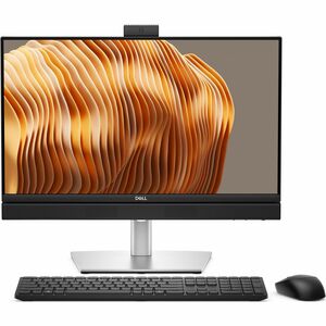 Dell Pro 24 QB24250 All-in-One Computer - Intel Core Ultra 7 265 - 16 GB - 256 GB PCI Express NVMe 4.0 SSD - 23.8" Full HD Touchscreen - Desktop - Silver