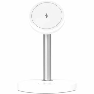 Aluratek 3-in-1 Qi2 Wireless 15W Charging Stand Compatible with MagSafe