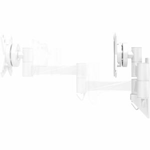 CTA Digital Wall Mount for Bar Code Scanner, iPad Air, iPad Pro, iPad Pro 11, Tablet - White - Landscape/Portrait