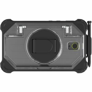 InfoCase Rugged Carrying Case Samsung Galaxy Tab Active5, Galaxy Tab Active3 Tablet - Clear