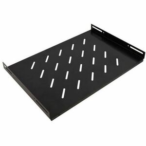 Rack Solutions 1U Fixed Side Mount Shelf 430mm Depth for Wall Mount Cabinets