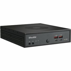 Shuttle XPC DN11H7 Barebone System - 2U Desktop - Socket BGA-1528 - 1 x Processor Support - Intel Core Ultra 7 155H 1.40 GHz Hexadeca-core (16 Core)