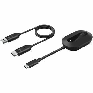 Belkin ConnectAir Wireless HDMI Video Adapter - USB-C Transmitter w/ USB-A to HDMI Receiver - AV Extender - Black