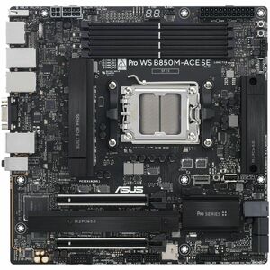 Asus WS B850M-ACE SE Workstation Motherboard - AMD B850 Chipset - Socket AM5 - Micro ATX