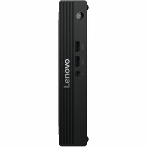 Lenovo V100q 13GE001MUS Desktop Computer - Intel Core N-series i3-N305 - 8 GB - 256 GB PCI Express NVMe 4.0 x4 SSD - Tiny - Black