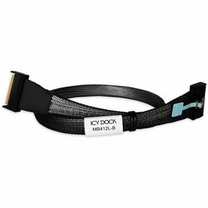 Icy Dock MCIO 8i SFF-TA-1016 to MCIO 8i SFF-TA-1016 Cable - 0.5M
