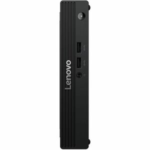 Lenovo V100q 13GE002AUX Desktop Computer - Intel N-Series N100 - 16 GB - 512 GB PCI Express NVMe 4.0 x4 SSD - Tiny - Raven Black