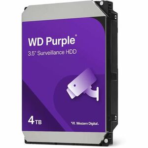 WD Purple WD44PURZ 4 TB Hard Drive - 3.5" Internal - SATA - Conventional Magnetic Recording (CMR) Method