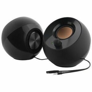 Lenovo Pebble 2.0 Speaker System - 4.40 W RMS - Black