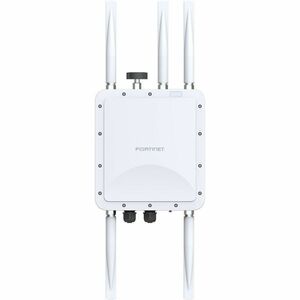 Fortinet FortiAP FAP-222KL Dual Band Wi-Fi 7 IEEE 802.11a/b/e/g/h/i/j/k/n/r/v/u/w/ac/ax/be/mc 4.32 Gbit/s Wireless Access Point - Outdoor - Yes