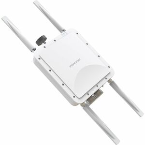 Fortinet FortiAP FAP-222KL Dual Band Wi-Fi 7 IEEE 802.11a/b/e/g/h/i/j/k/n/r/v/u/w/ac/ax/be/mc 4.32 Gbit/s Wireless Access Point - Outdoor - Yes