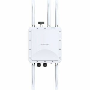 Fortinet FortiAP FAP-222KL Dual Band Wi-Fi 7 IEEE 802.11a/b/e/g/h/i/j/k/n/r/v/u/w/ac/ax/be/mc 4.32 Gbit/s Wireless Access Point - Outdoor - Yes