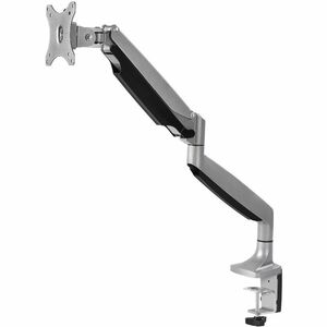 SIIG Single 45" Monitor Arm Mount 26.4 lbs-Gray - Fits17"-45" Screens, up to 26.4 lbs, VESA 75/100/200