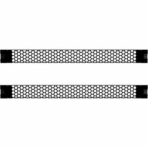 IOGEAR 1U Tool-less Vented Blanking Panel (2-Pack)