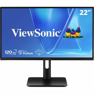 ViewSonic VG2242 22 Inch 1080p Monitor, VA Display with 120Hz for Smooth Home and Office Productivity, Advanced Ergonomics, HDMI, DisplayPort, VGA, and USB Inputs