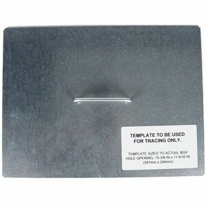 Wiremold Evolution Series EFB6 Floor Box Floor Box Template