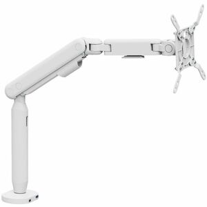 SIIG Single 40" Ultrawide 3-Segment Easel Monitor Arm, with USB-C/USB-A Ports - White