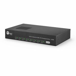 SIIG 8-Port Industrial USB-C PD Charging Station - 350W