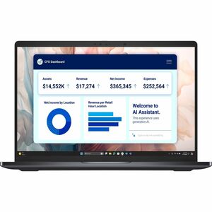 Dell Pro 14 Premium PA14250 14" Copilot+ PC Notebook - Full HD Plus - 60 Hz - Intel Core Ultra 5 236V - vPro Technology - 16 GB - 512 GB SSD - Magnetite