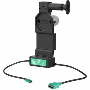 RAM Mounts GDS Uni-Conn Dock + Single USB-A with Release Button