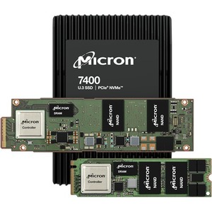 Micron 7400 PRO 960 GB Solid State Drive - 2.5" Internal - U.3 (PCI Express NVMe 4.0 x4) - Read Intensive - TAA Compliant