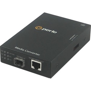 Perle S-1110-SFP - 10/100/1000 Gigabit Ethernet Stand-Alone Media and Rate Converter