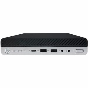 Joy Systems - HP EliteDesk 800 G5 Desktop Computer - Intel Core i5 8th Gen i5-8500T - 8 GB - 256 GB PCI Express NVMe SSD - Mini PC - Refurbished
