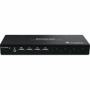 IOGEAR 4-Port KVMP Switch with HDMI Connection USB 2.0 Hub and Audio