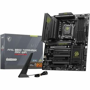 MSI MAG B850 TOMAHAWK MAX WIFI - B850TMAHAWKWIFI - ATX Gaming Motherboard - AM5 - B850 Chipset