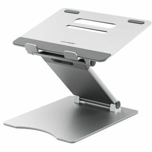 Alogic Elite Plus Adjustable Laptop Riser - Silver