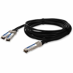AddOn Arista Networks C-Q200-2Q100-2M Compatible TAA 200GBase-CU QSFP56 to 2xQSFP56 Direct Attach Cable (Passive Twinax, 2m, LSZH)