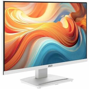 MSI PRO MP241W E14V - White Business Productivity Monitor - 24" IPS FHD 144Hz Display - HDMI - DisplayPort