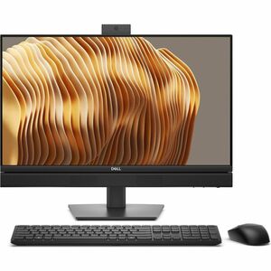 Dell Pro 24 QC24251 All-in-One Computer - Intel Core Ultra 5 Series 2 235T - 16 GB - 256 GB PCI Express NVMe 4.0 SSD - 23.8" Full HD Touchscreen - Desktop - Textured Black
