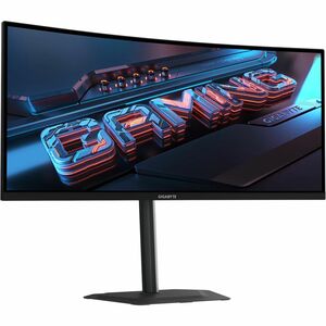 GIGABYTE G34WQC2 34" Class UW-QHD Curved Screen Gaming LED Monitor