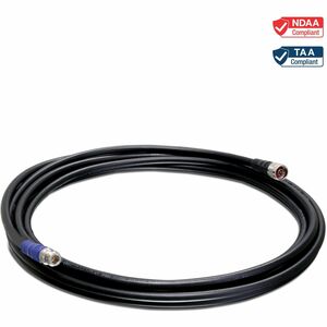 TRENDnet LMR-LW400 Low Loss N-Type Male to N-Type Female Cable, 6m (19.6 ft.), 2.4/5GHz Compatible, TEW-L406