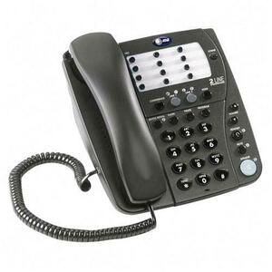 Speakerphone,2-Line Memory,32-Number Memory, Graphite