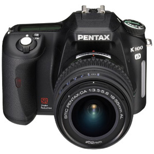 Pentax K100D 6.1 Megapixel Digital SLR Camera with Lens - 0.71" - 2.17"