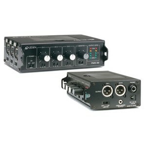 azden fmx 32 3 channel portable mixer list price 359 95 item number 