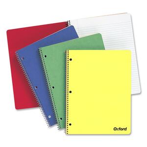 Wirebound Notebook, Wide Ruled, 100 Sheets,11x8-1/2 , AST