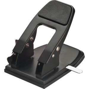 Business Source Heavy-duty 3-hole Punch - 3 Punch Head(s) - 30