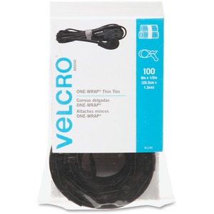 VELCRO® 8" Reusable Adjustable Pre-cut Cable Tie