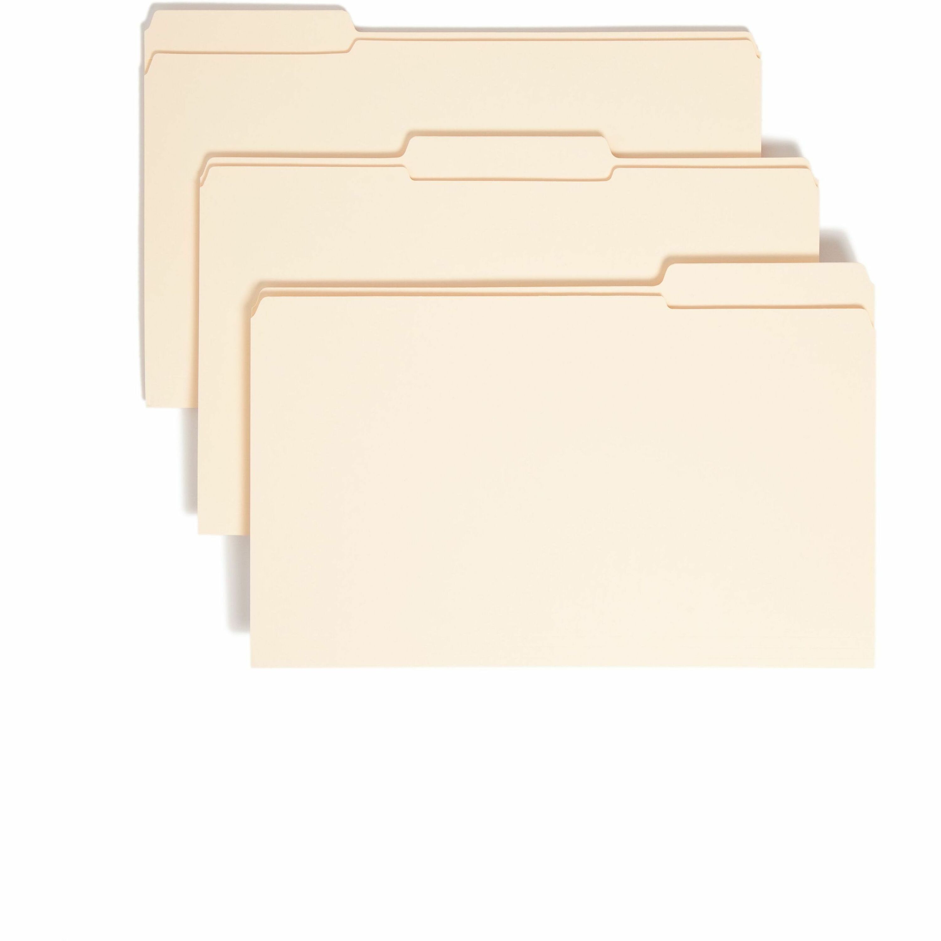 Smead 1/3 Tab Cut Legal Recycled Top Tab File Folder