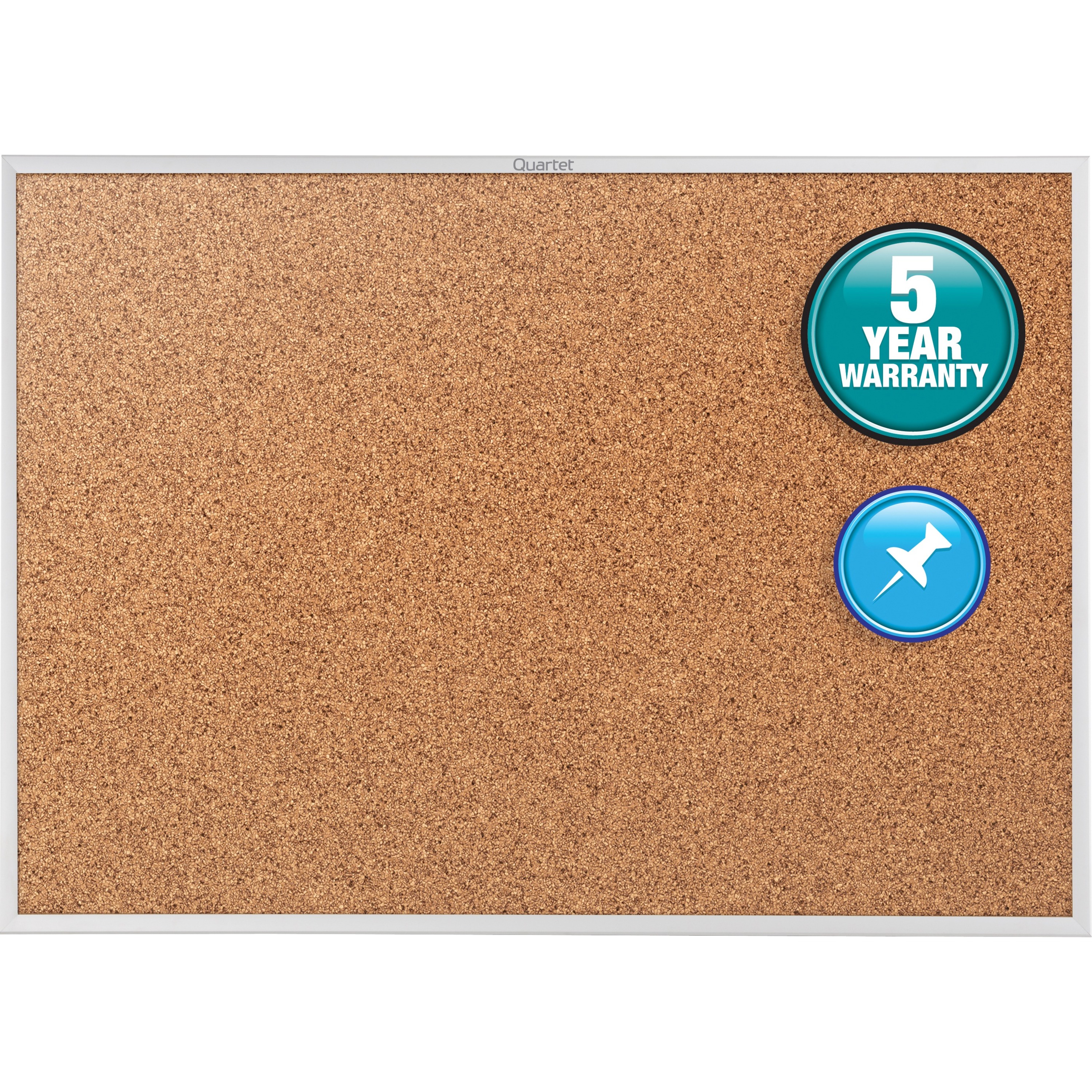 Cork Board for Office Cubicle school from Aluminum Frame and self-healing cork 