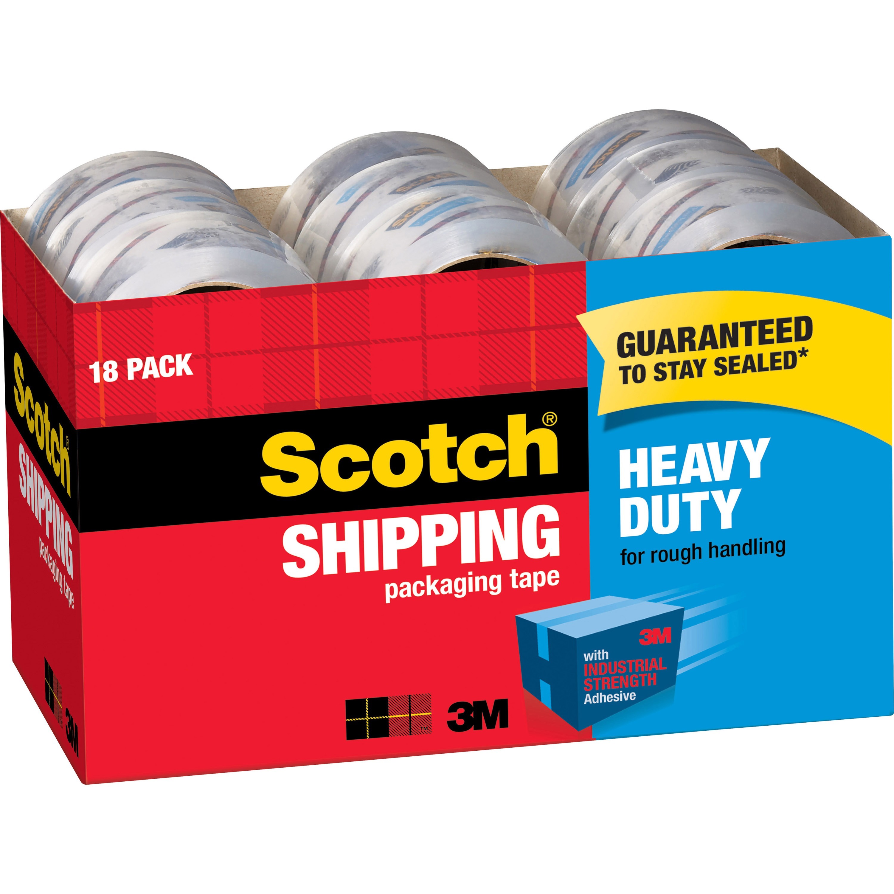 3M 3850-18CP| Scotch Premium Performance Packaging Tape|Fast Shipping  Office Supply Hut Office Supply Hut