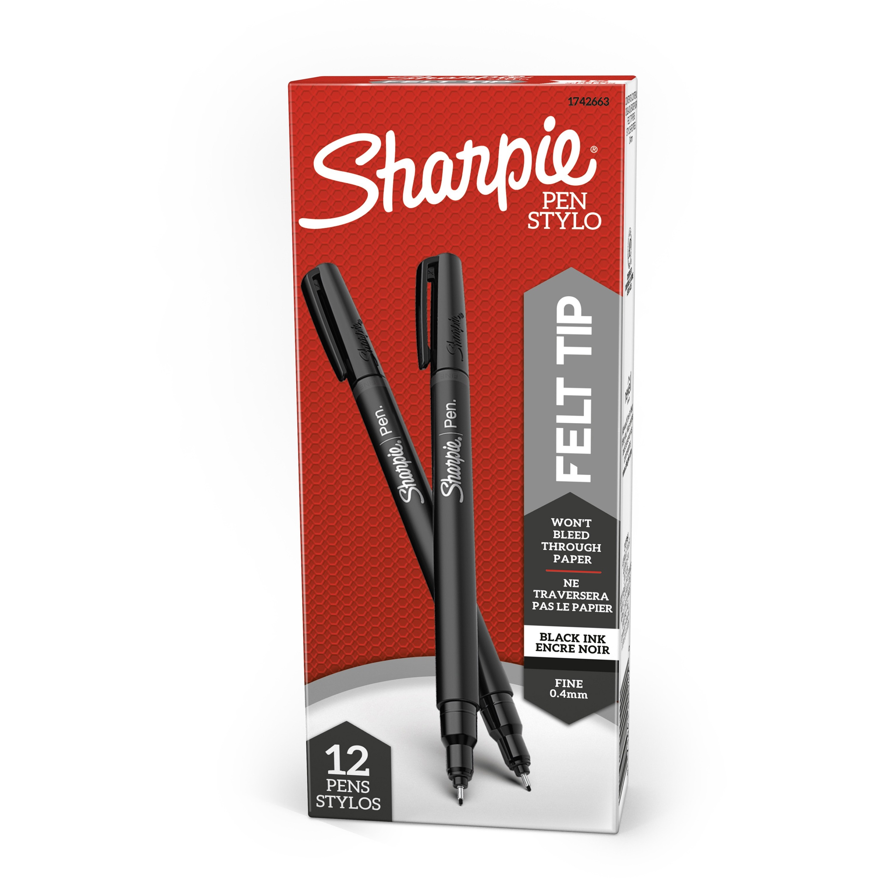 12 pack of Sharpie Fine Point markers for $1.50 + free shipping 