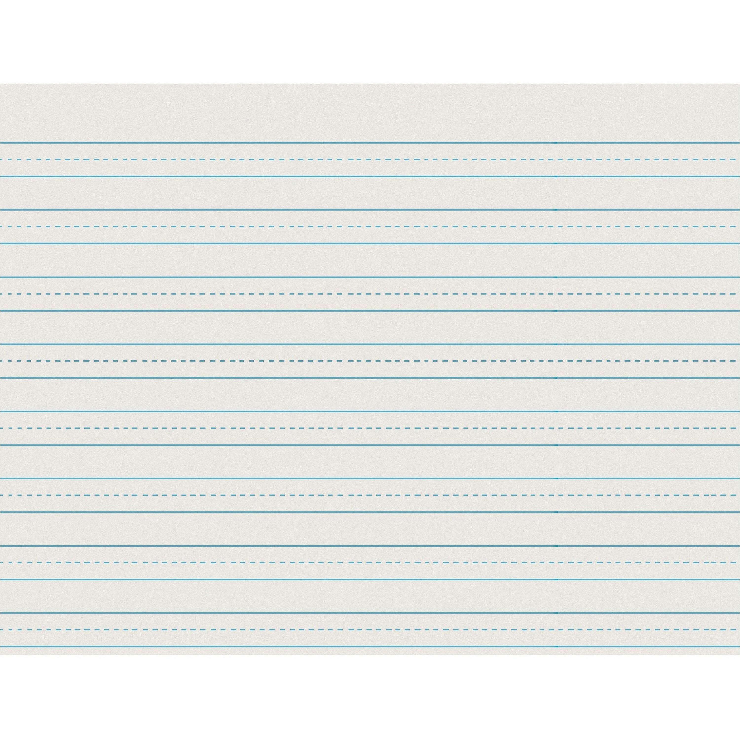 Pacon Skip - A - Line Ruled Newsprint - Letter