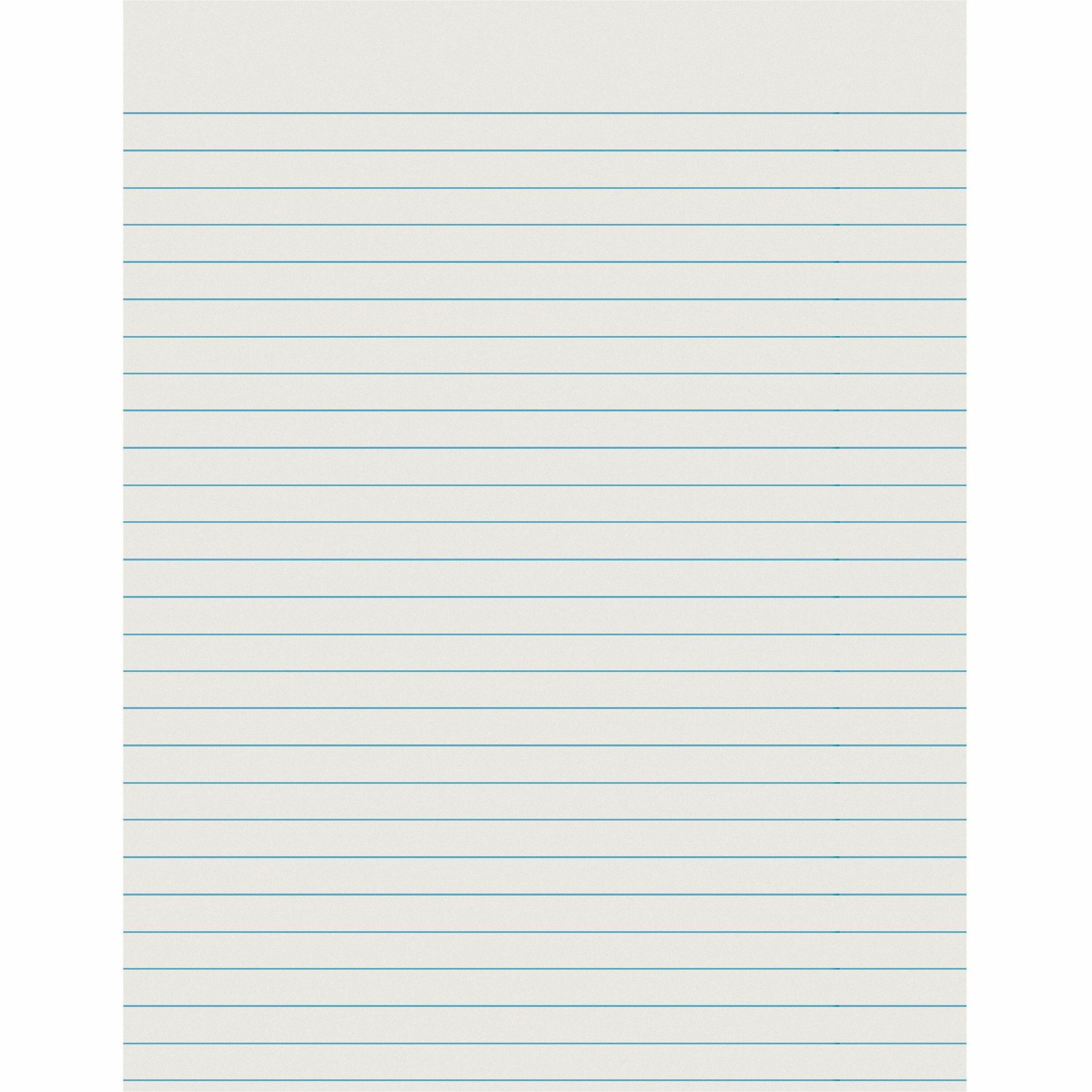 Pacon Ruled Newsprint Practice Paper - Letter